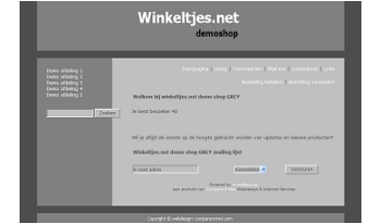 16. Free template GREY