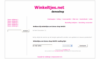 20. Free template WHITE