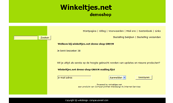 15. Free template GREEN