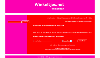 11. Free template PINK