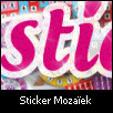 Sticker Mozaiek - speelgoed