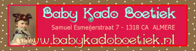 Adressticker Baby Kado Boetiek