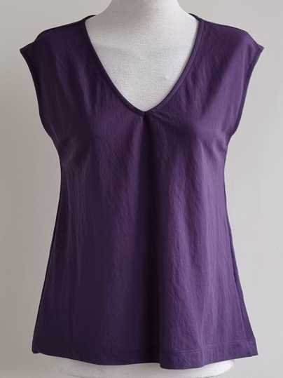 Esprit paarse blouse/top mt. 38