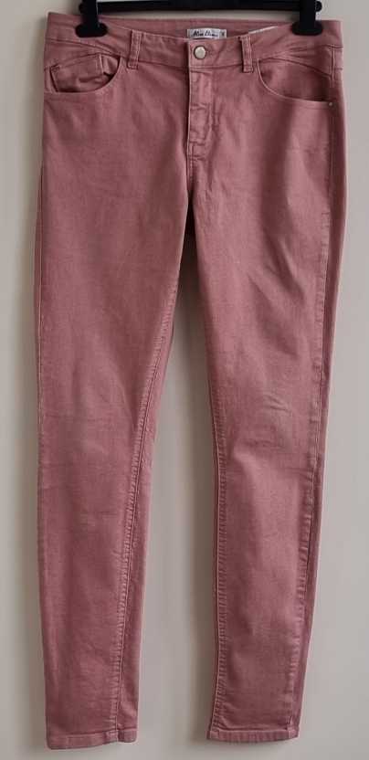 Miss Etam roze stretchy broek mt. 38