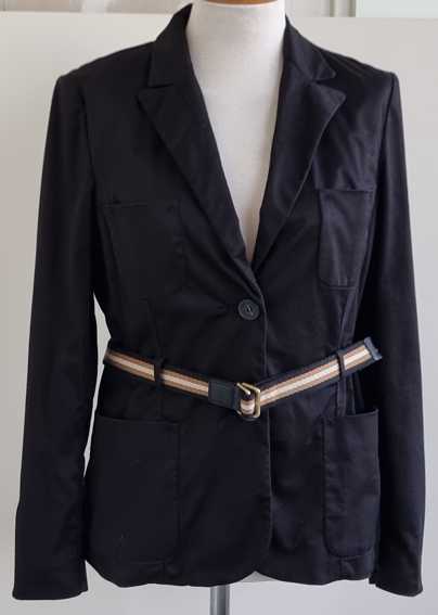 Mango Suit zwart zomerjasje mt. 42
