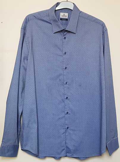Lerros (Modern Fit) blauw overhemd mt. 45/46 (2XL)