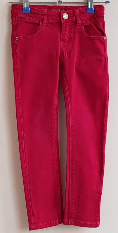116.Esprit rode smalle jeans mt. 116