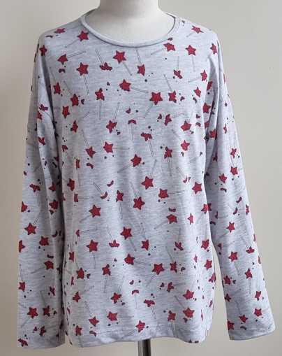 Zara lichtgrijs shirt met lolly prints mt. 152