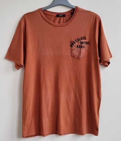 Jack & Jones oranje (terra) t-shirt mt. XL