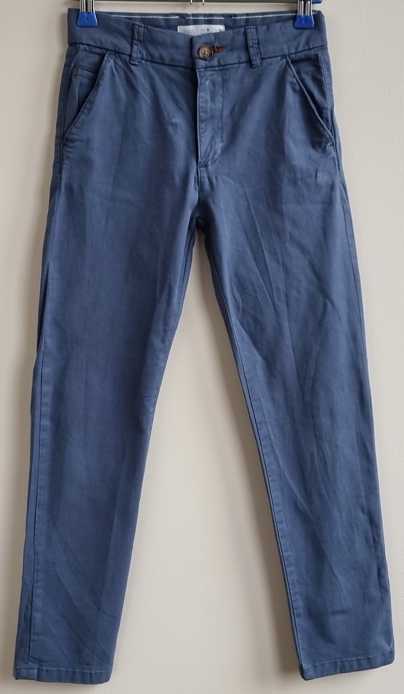 Zara grijs/blauwe broek/jeans mt. 134