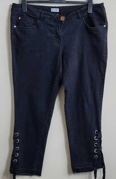 Angel of Style zwarte stretchy jeans mt. 48