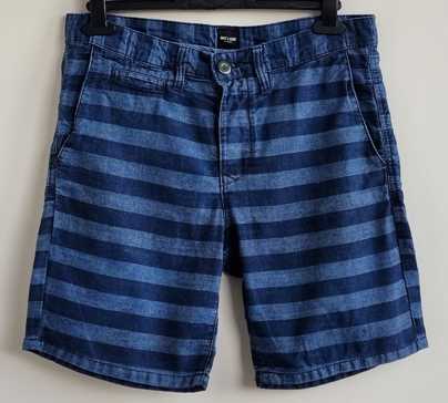 Only & Sons gestreepte jeans short mt. S