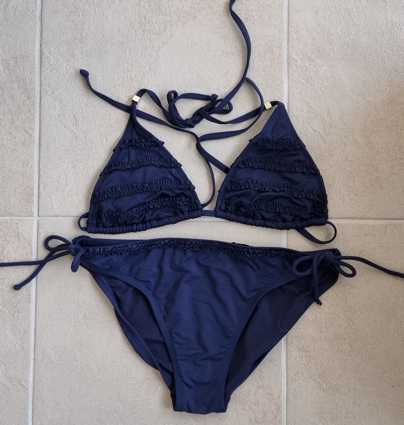 Tommy Hilfiger donkerblauwe bikini mt. XS/M