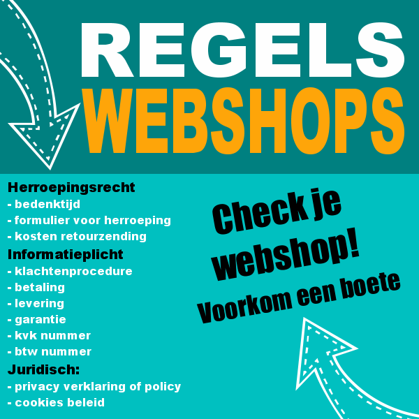 Webshops en wettelijke regels