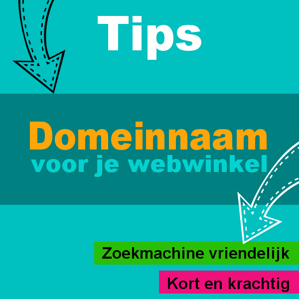 Kies een domeinnaam die bij je webwinkel past – TIPS