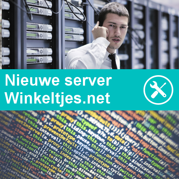 Nieuwe server geplaatst voor webwinkels