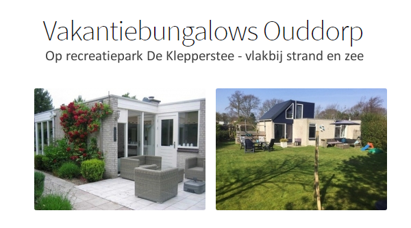 afbeelding vakantiebungalows ouddorp